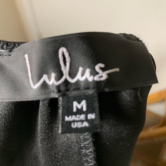 Lulu’s Thinking Out Loud Backless Black Jumpsuit - Picture 3 of 9